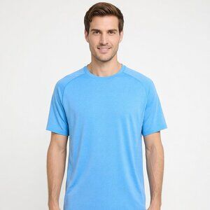 Men's Lululemon Metal Vent Tech T-shirt, Sz XL. EUC. Sky Blue